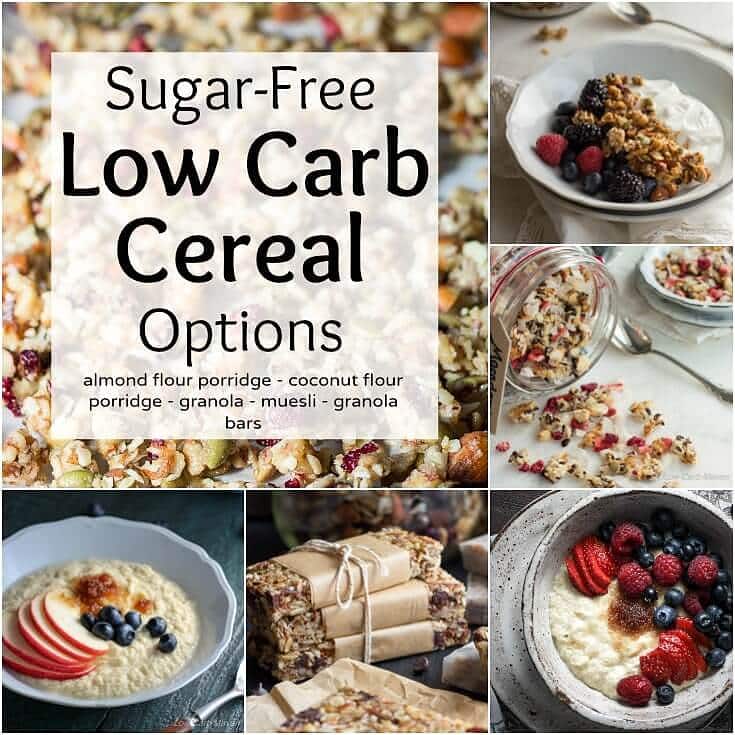 Low Carb Cereal Options for Breakfast (keto, grain